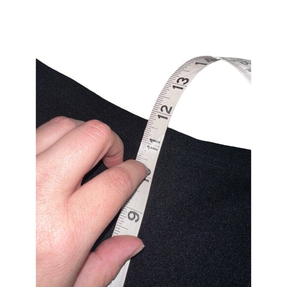 Krista Larson Womens Semi Sheer Nylon Leggings OS Black Lace Detail Whimsigoth - Picture 9 of 10